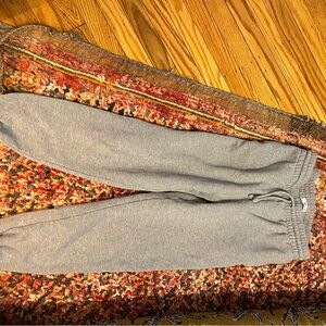 TNA aritzia sweatpants cozy Heather dove